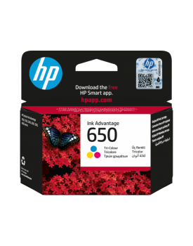 HP 650 Tri-Colour Original Ink...