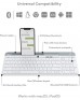 Logitech K580 Slim Multi-Device Wireless Keyboard WHITE