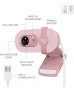 Logitech Brio 100 Full HD Webcam for Meetings and Streaming (ROSE)