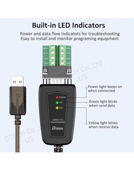 DTECH USB to Serial Adapter RS...