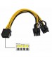 HAYSESNER VGA CARD SPLITTER 8PIN MALE 8PIN FEMALE