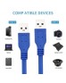 HAYSENSER USB 3.0 TYPE A MALE TO TYPE A MALE CABLE- 3METER