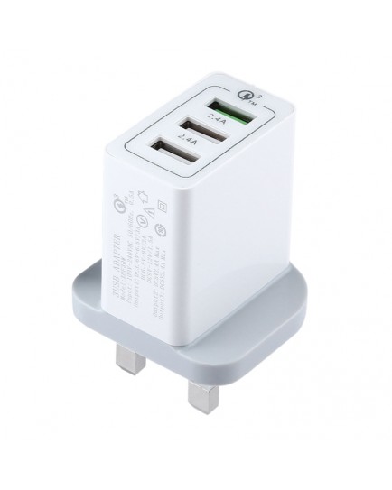 TUTTONICA TUTTO-C404  3 USB WALL CHARGER QC3.0