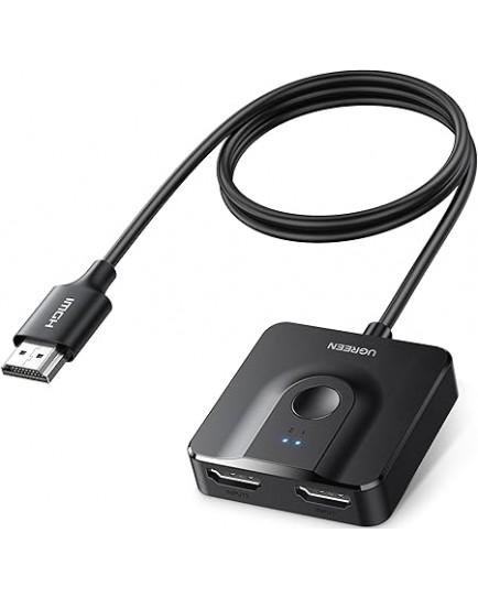 UGREEN 50966 2 IN 1 OUT HDMI Switch